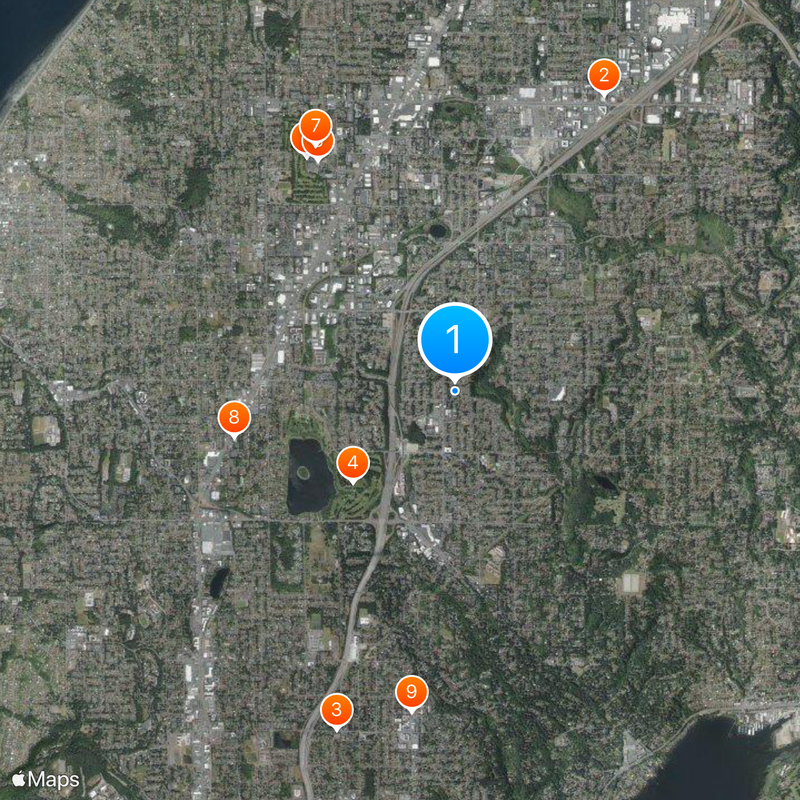 Mountlake Terrace Map