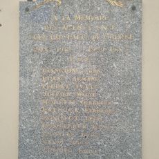 Memorial, commemorative plaque