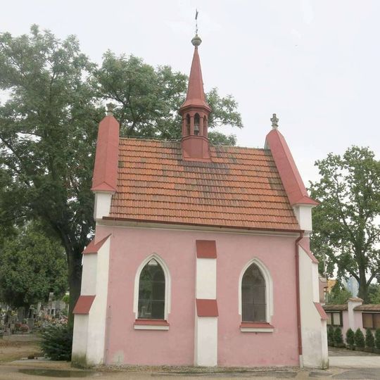 Kaple na hřbitově v Roudnici nad Labem