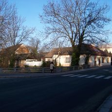Bridge of Tyršova street over the outer moat in Nymburk