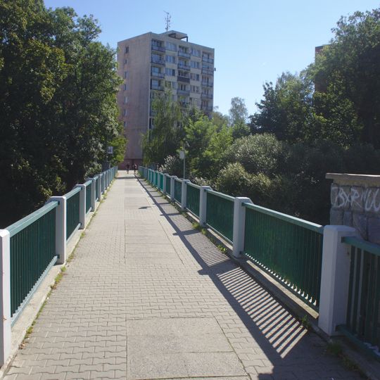 Footbridge of K Podzámčí street in Sázava