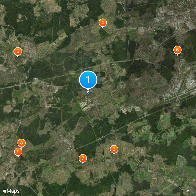 Krekshino Map