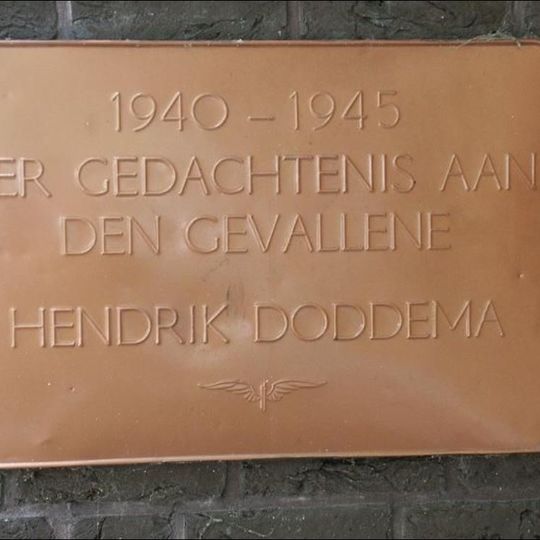 Plaquette in het NS-station
