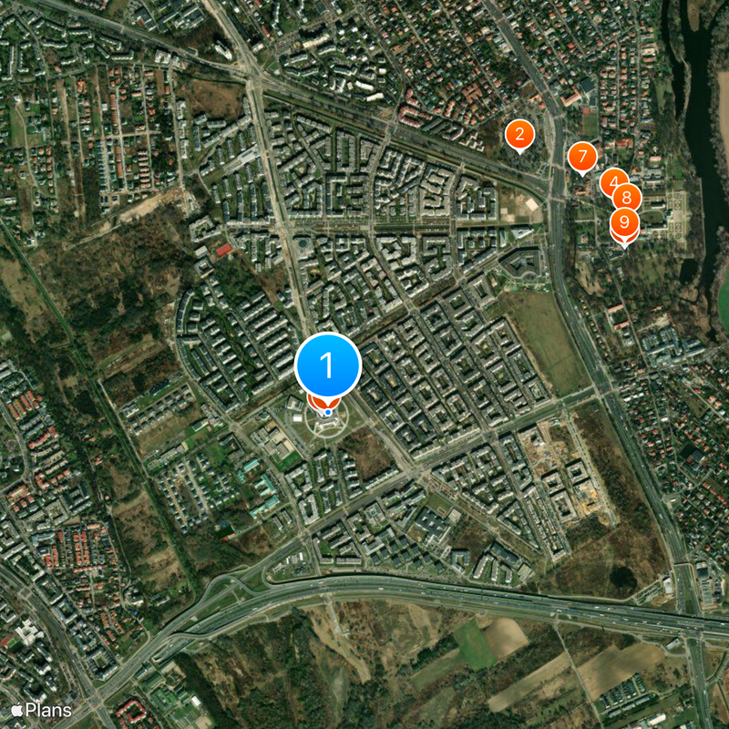 Temple de la Divine Providence Carte