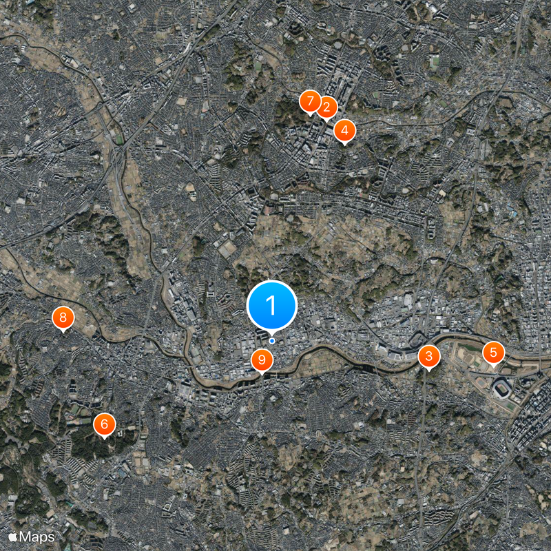 LaLaport Yokohama Map