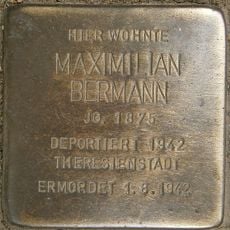 Stolperstein dedicated to Maximilian Bermann