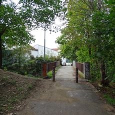 Lávka přes vlečku do Císařského mlýna