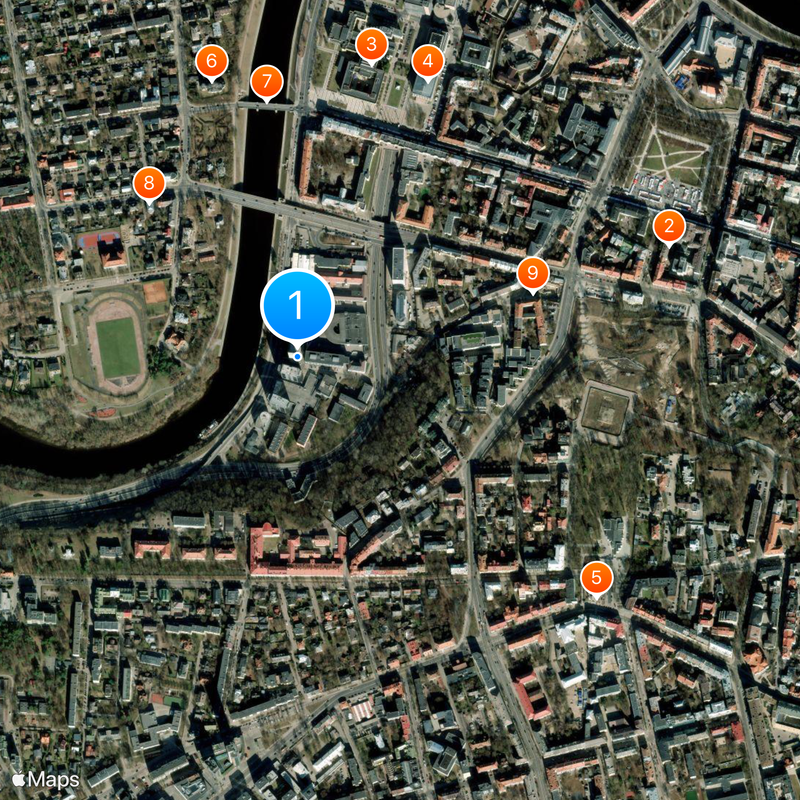 Taiwan Representative Office in Lithuania Map