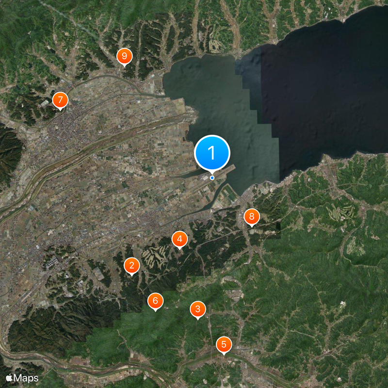 Izumo Airport Map