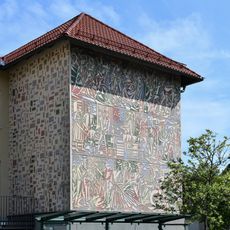 Wandbild an der Schule Gutau