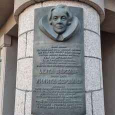 Commemorative plaque to Lilita Berzina