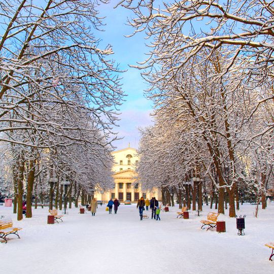 Square named after Heroes of the great Patriotic war