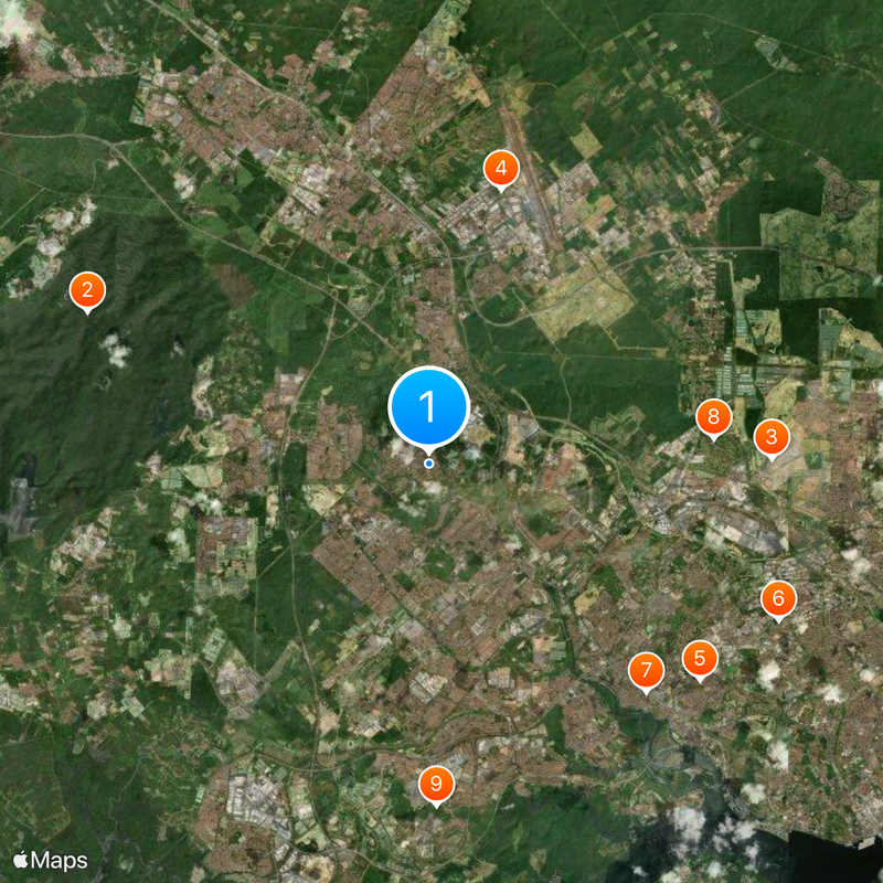 University of Technology Malaysia Map