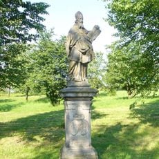 Socha svatého Donáta ve skanzenu v Kouřimi