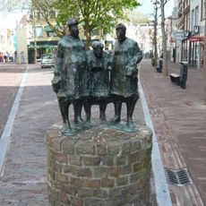 Three shopping women