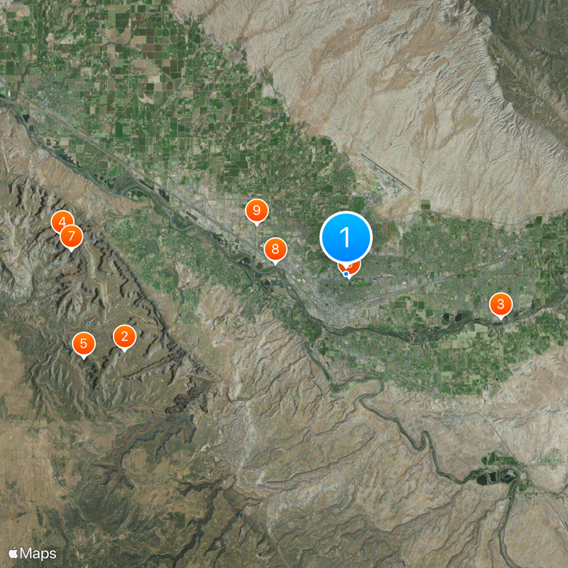 Colorado Mesa University Map