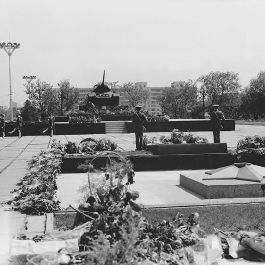 Eternal flame at the Memorial of Glory, Tiraspol