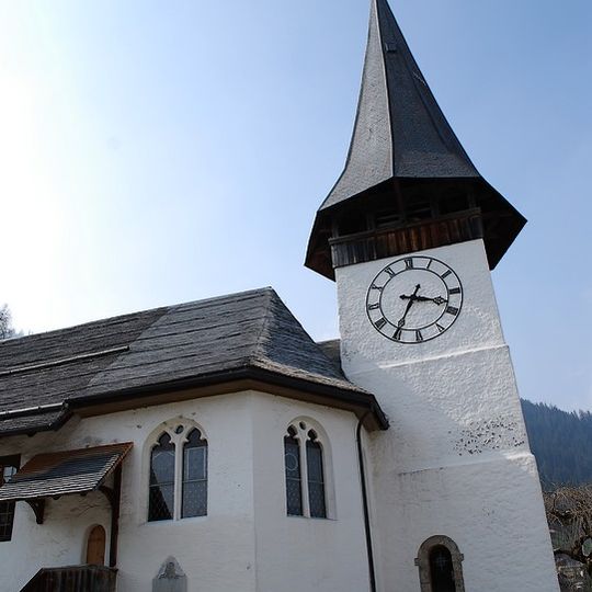 Reformierte Kirche mit Pfarrhaus