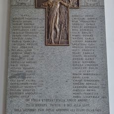 Lapide commemorativa ai caduti della prima guerra mondiale