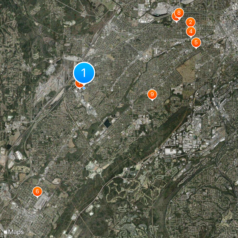 Fairfield Map