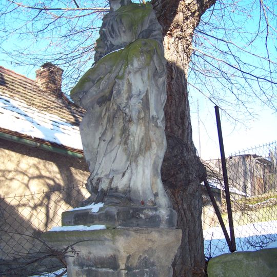 Socha sv. Kateřiny Alexandrijské ve Slatině u Velvar