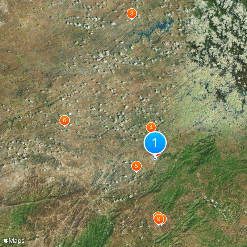 Santa Cruz do Capibaribe Map