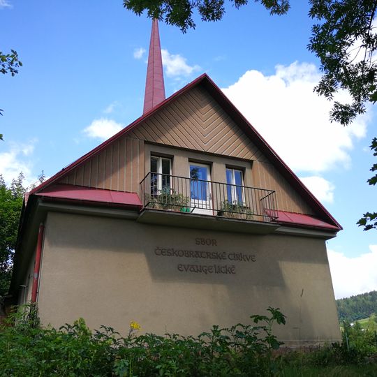 Protestant church in Valteřice