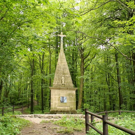 Kříž ve Štramberku v Národním sadu