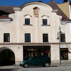 Bürgerhaus, ehem. Leinenweberhaus und Befestigungsmauern