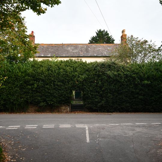 Old Cleeve Farmhouse, Railings, Dwarf Wall And Gate Fronting Road