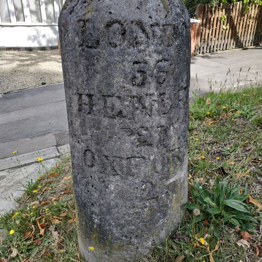 Stone On Rose Hill Outside Number 37