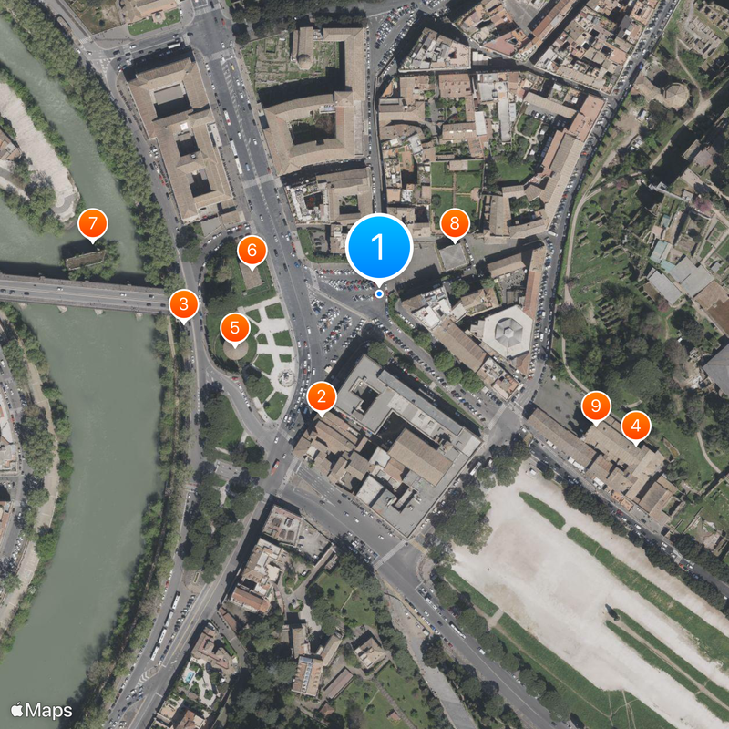 Santa Maria in Cosmedin Map