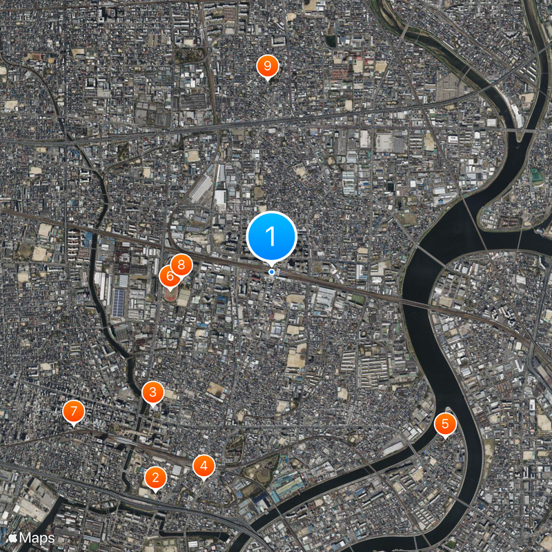 Amagasaki Station Map