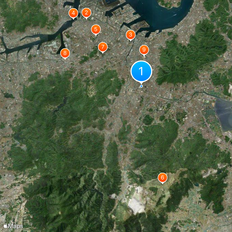 Kokuraminami-ku Mappa