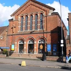 United Reform Church And Hall With Attached Gates And Railings At Front