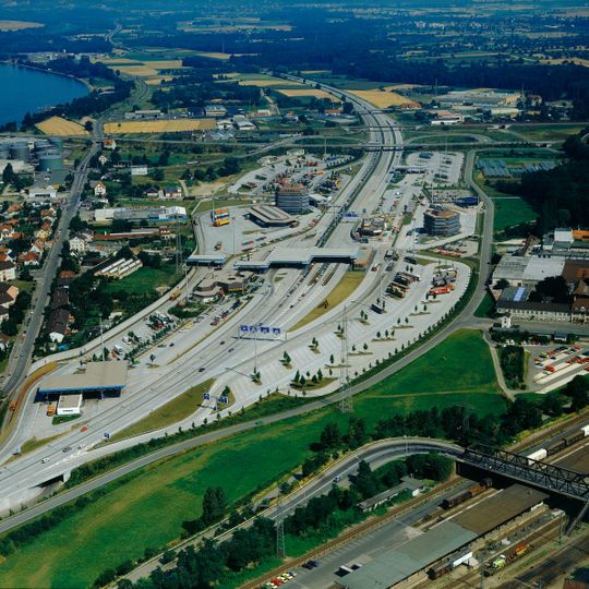 Grenzbrücke Weil am Rhein–Basel
