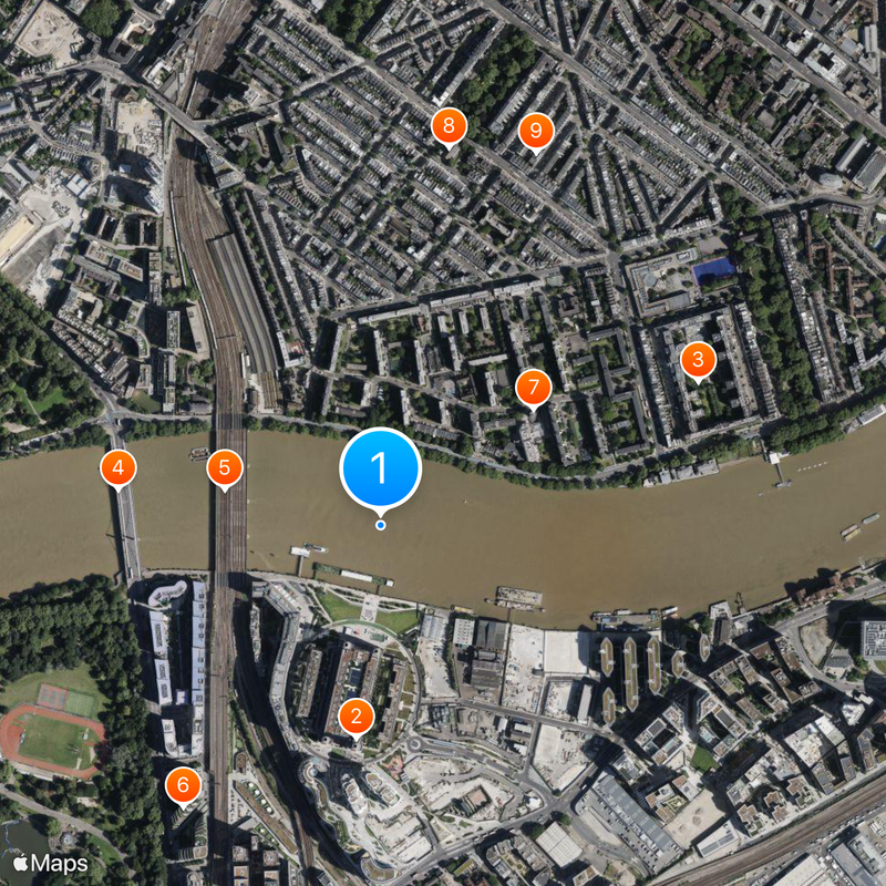 Seax of Beagnoth Map