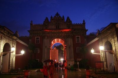 At night 1