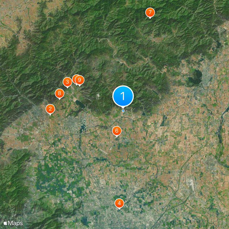 Prison de Qincheng Carte