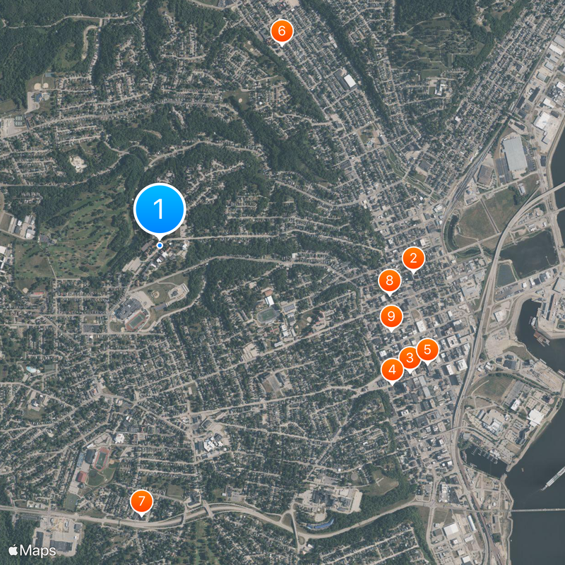 Clarke University Map