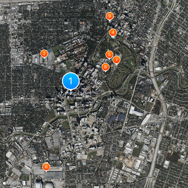 Texas Children's Hospital Map