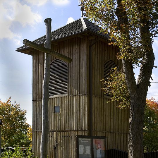 Bell tower of the Saint Stanislaus church in Milejczyce