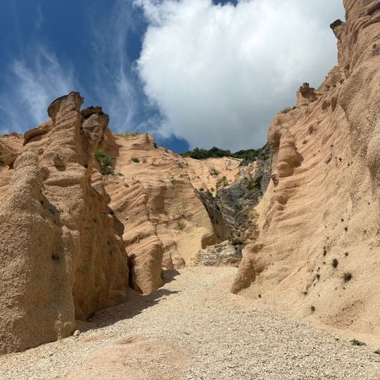 Lame Rosse inizio percorso