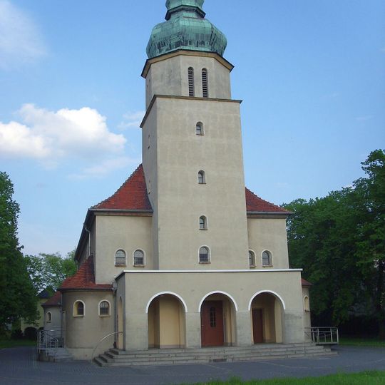 Saint John of Nepomuk church in Sławice