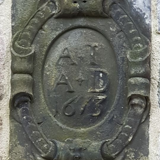 Commemorative plaque to Provost Skene's House