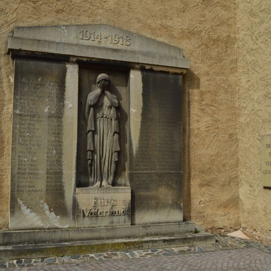 World War I memorial in Münchenbernsdorf