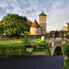 Most Žižkovy ulice přes náhon ve Švihově