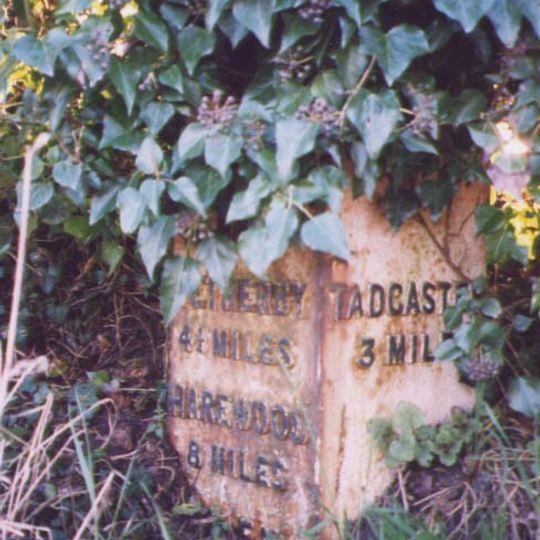 Milestone, 1 mile E of Boston Spa, opp. Kirby Building Supplies
