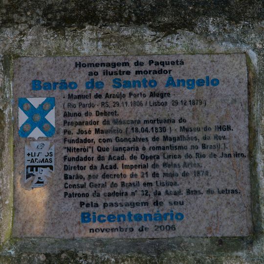 Marco em Homenagem à Paquetá