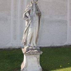 Socha sv. Aloise Gonzaga v Myslibořicích